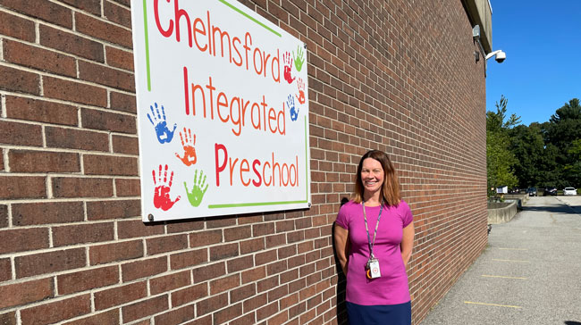 Chelmsford Integrated Preschool Coordinator Megan McGuirk