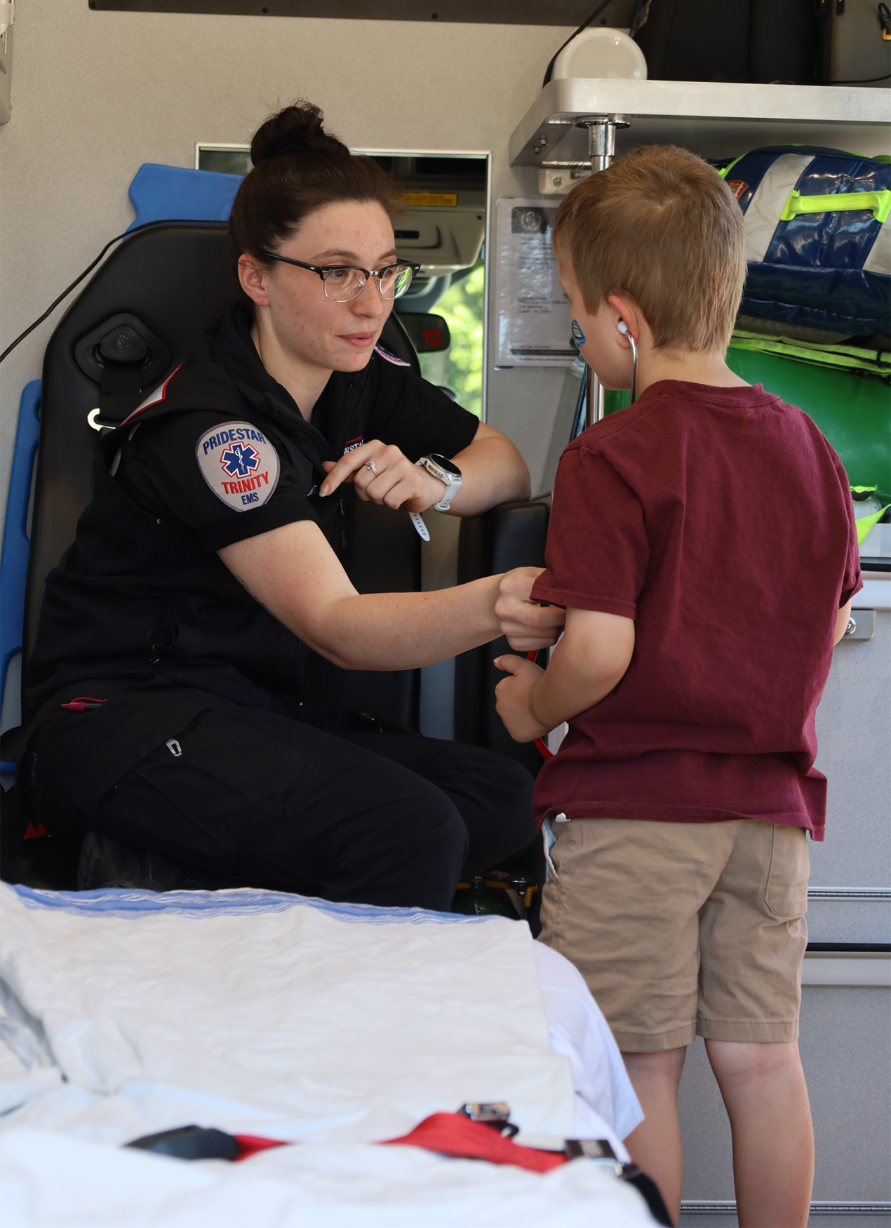 Chelmsford Integrated Preschool (CHIPS) hosted its annual Touch-A-Truck event on Wednesday, June 3, allowing students to explore numerous town and emergency services vehicles.