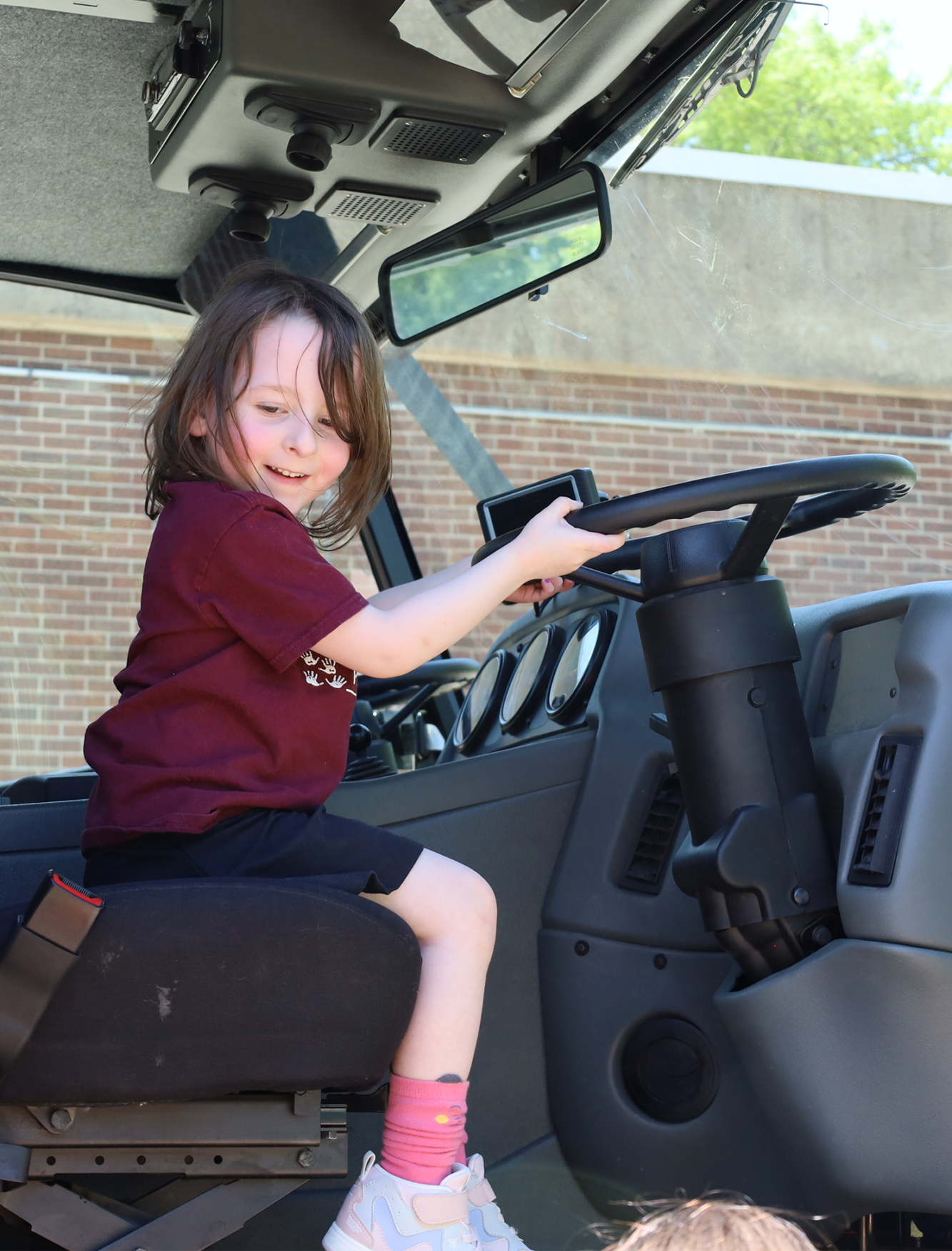 Chelmsford Integrated Preschool (CHIPS) hosted its annual Touch-A-Truck event on Wednesday, June 3, allowing students to explore numerous town and emergency services vehicles.