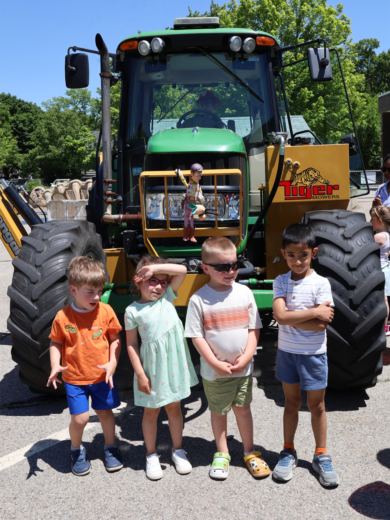 Chelmsford Integrated Preschool (CHIPS) hosted its annual Touch-A-Truck event on Wednesday, June 3, allowing students to explore numerous town and emergency services vehicles.