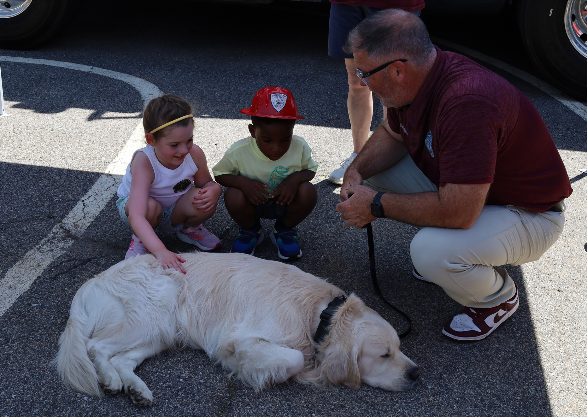 Chelmsford Integrated Preschool (CHIPS) hosted its annual Touch-A-Truck event on Wednesday, June 3, allowing students to explore numerous town and emergency services vehicles.