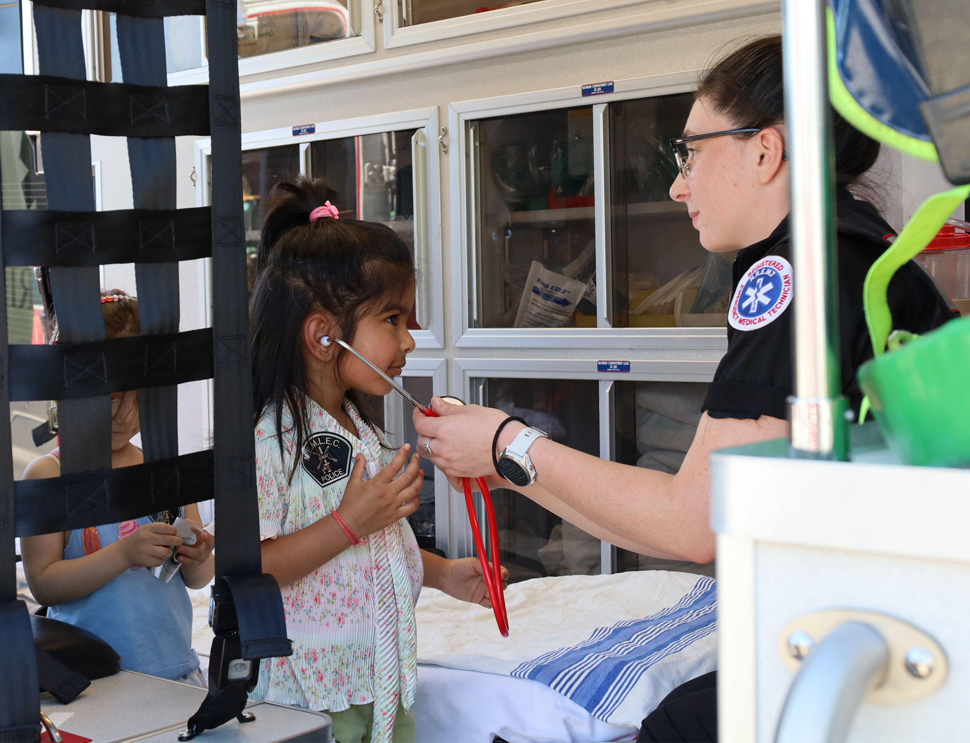 Chelmsford Integrated Preschool (CHIPS) hosted its annual Touch-A-Truck event on Wednesday, June 3, allowing students to explore numerous town and emergency services vehicles.