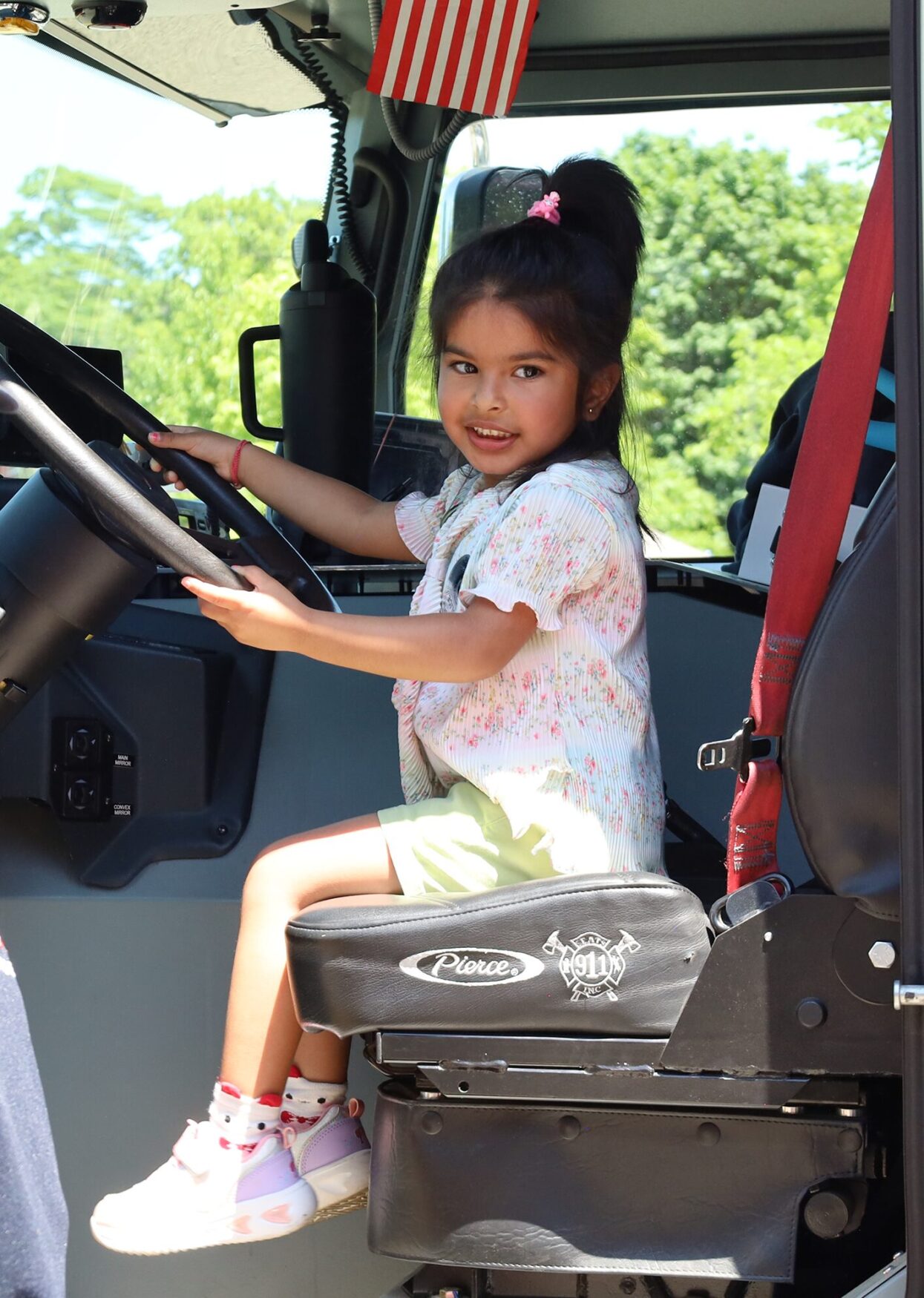 Chelmsford Integrated Preschool (CHIPS) hosted its annual Touch-A-Truck event on Wednesday, June 3, allowing students to explore numerous town and emergency services vehicles.