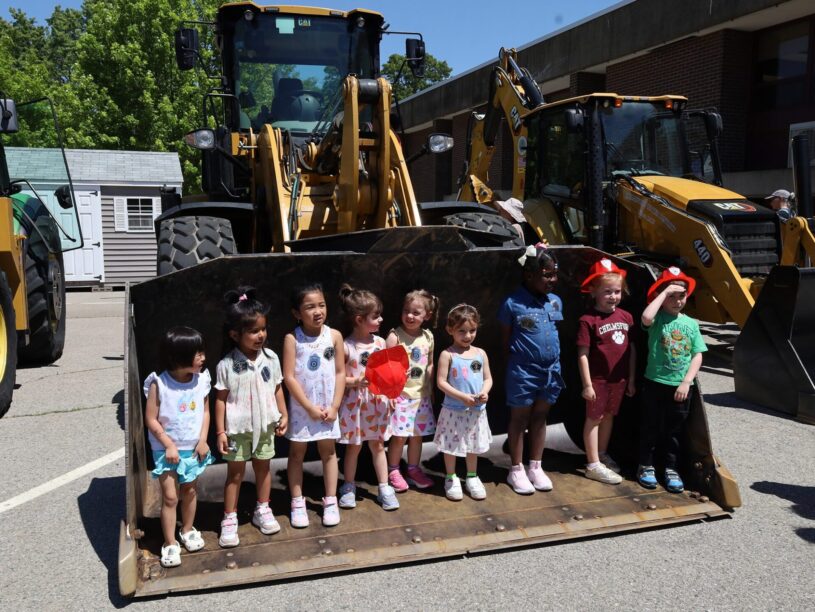 Chelmsford Integrated Preschool (CHIPS) hosted its annual Touch-A-Truck event on Wednesday, June 3, allowing students to explore numerous town and emergency services vehicles.